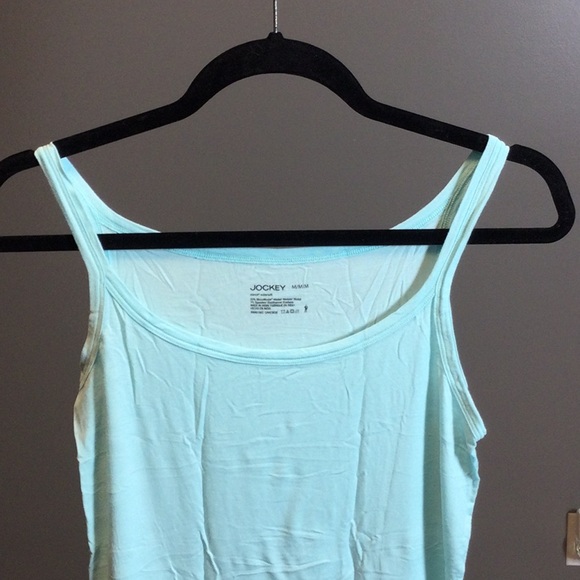 NWOT M Jockey elance supersoft mint green camisole - Picture 5 of 12